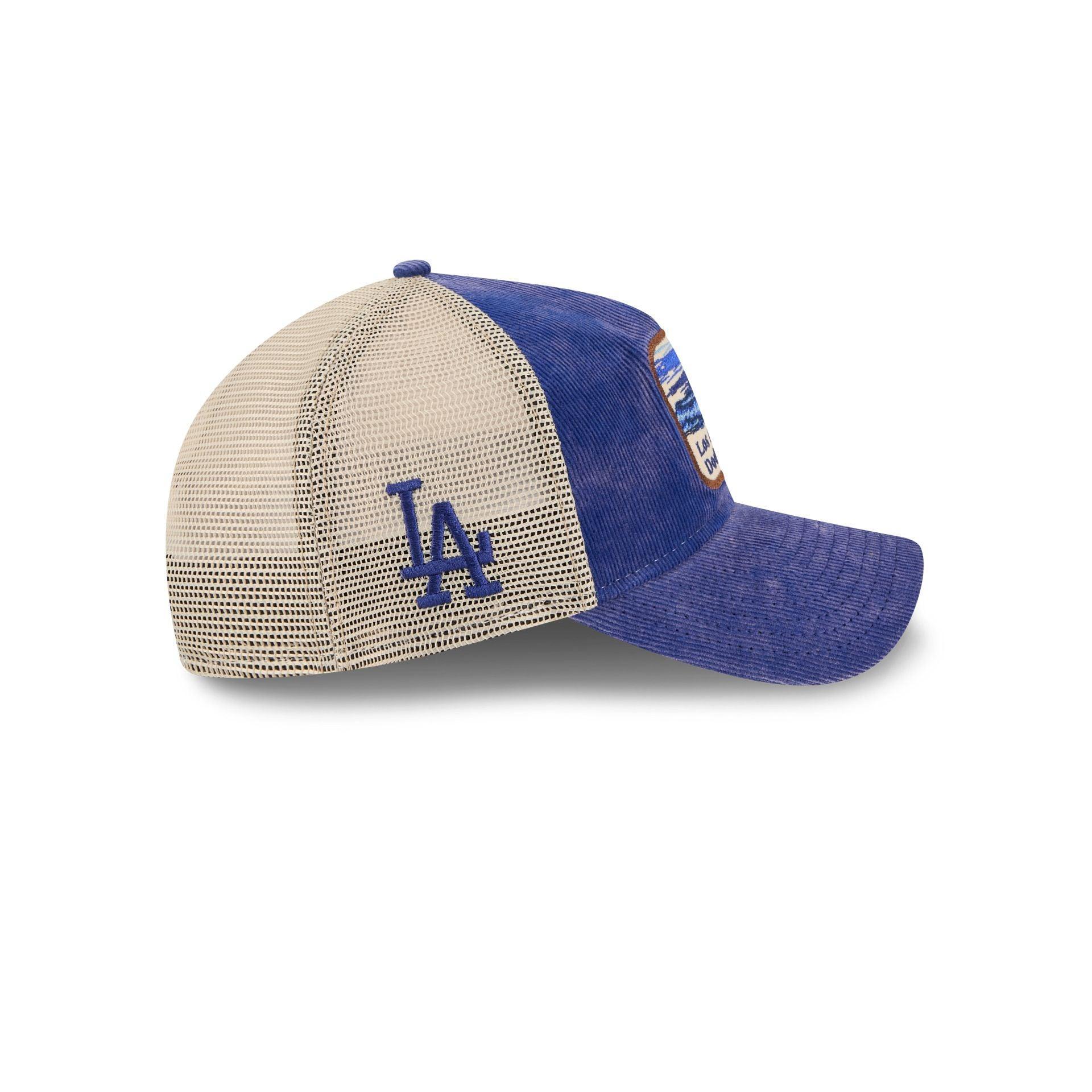 Los Angeles Dodgers Vintage Landscape 9TWENTY A-Frame Trucker Hat Male Product Image