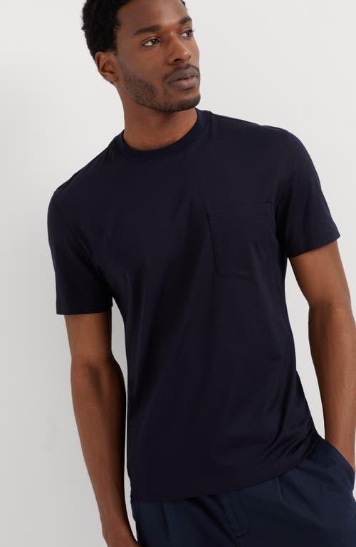 BRUNELLO CUCINELLI Cotton-jersey T-shirt In Blue Product Image