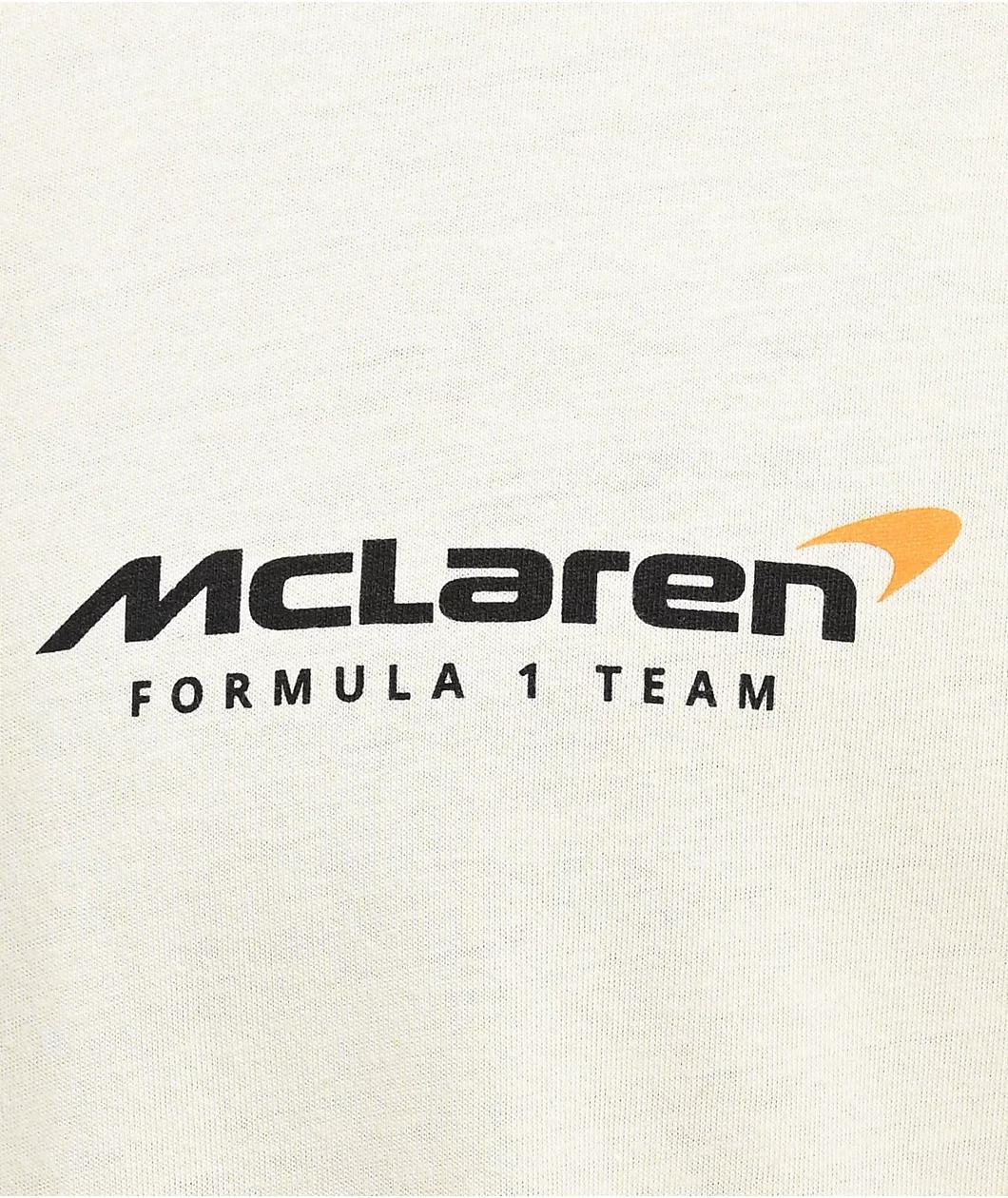 McLaren Race Fan Cream T-Shirt Product Image