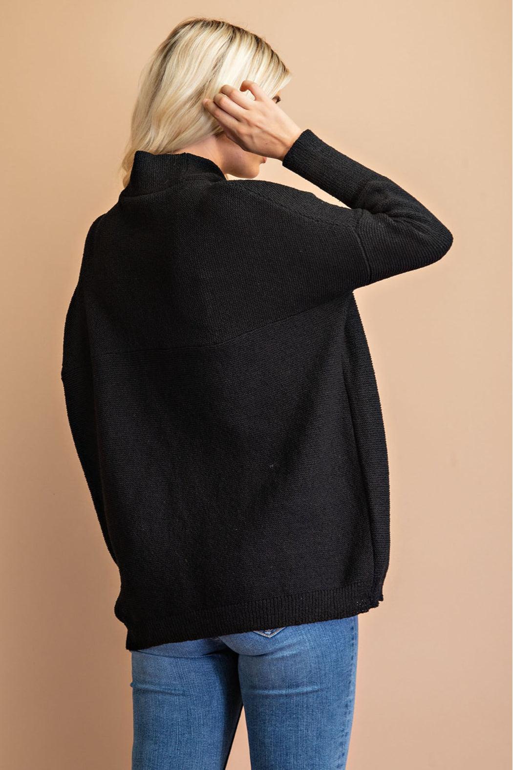 Turtleneck Pullover Sweater Product Image