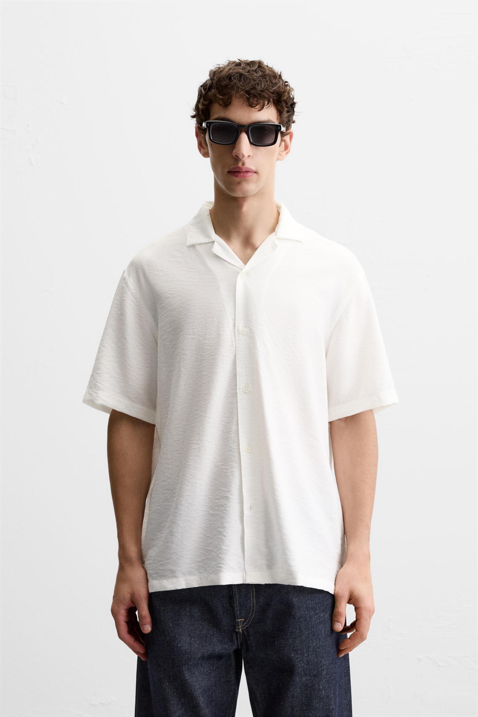 RELAXED FIT FLOWY SHIRT Product Image