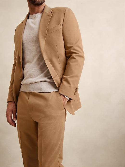 Tailored-Fit Camel Suit Trouser Product Image