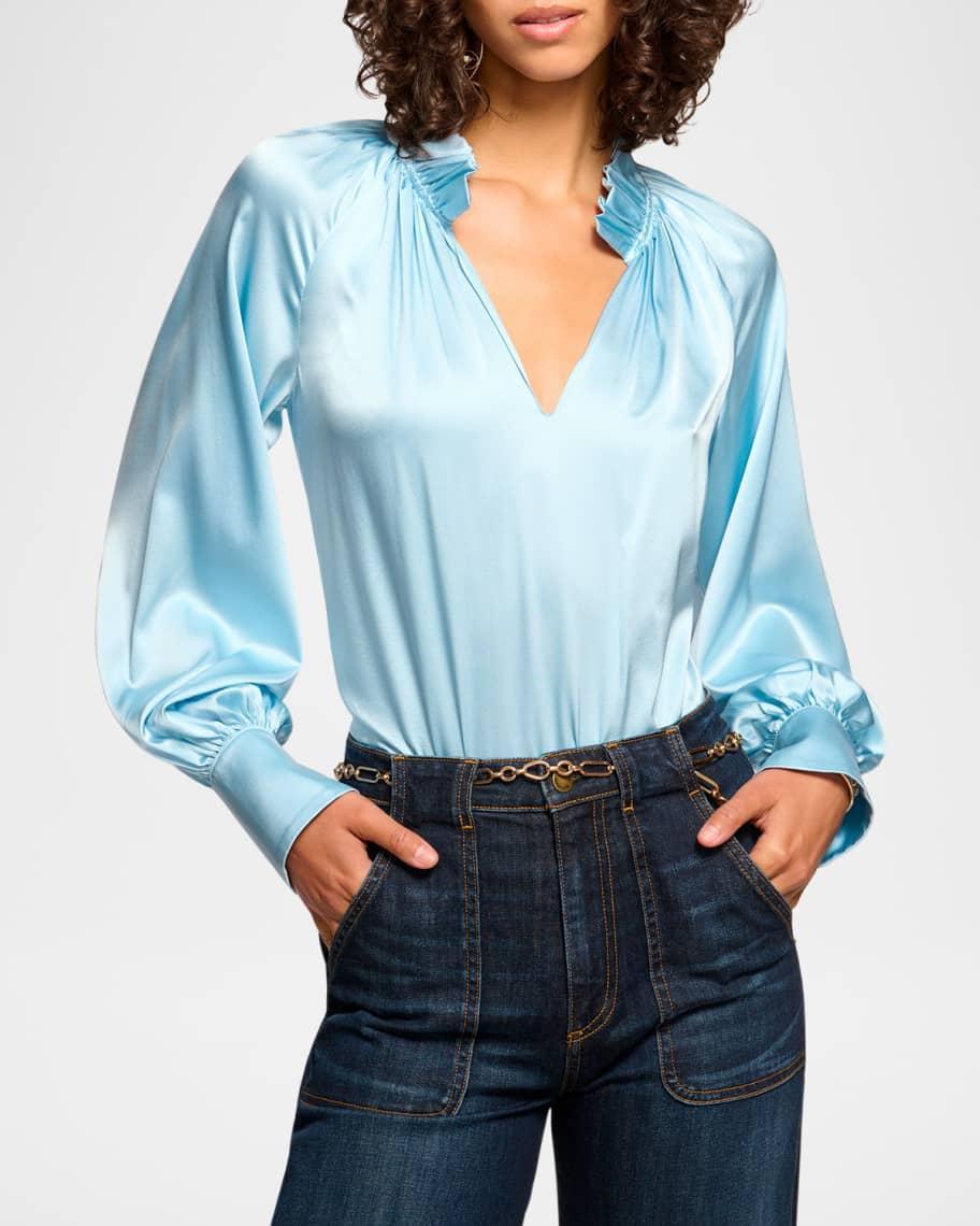 Gayle Silk Blouse Product Image