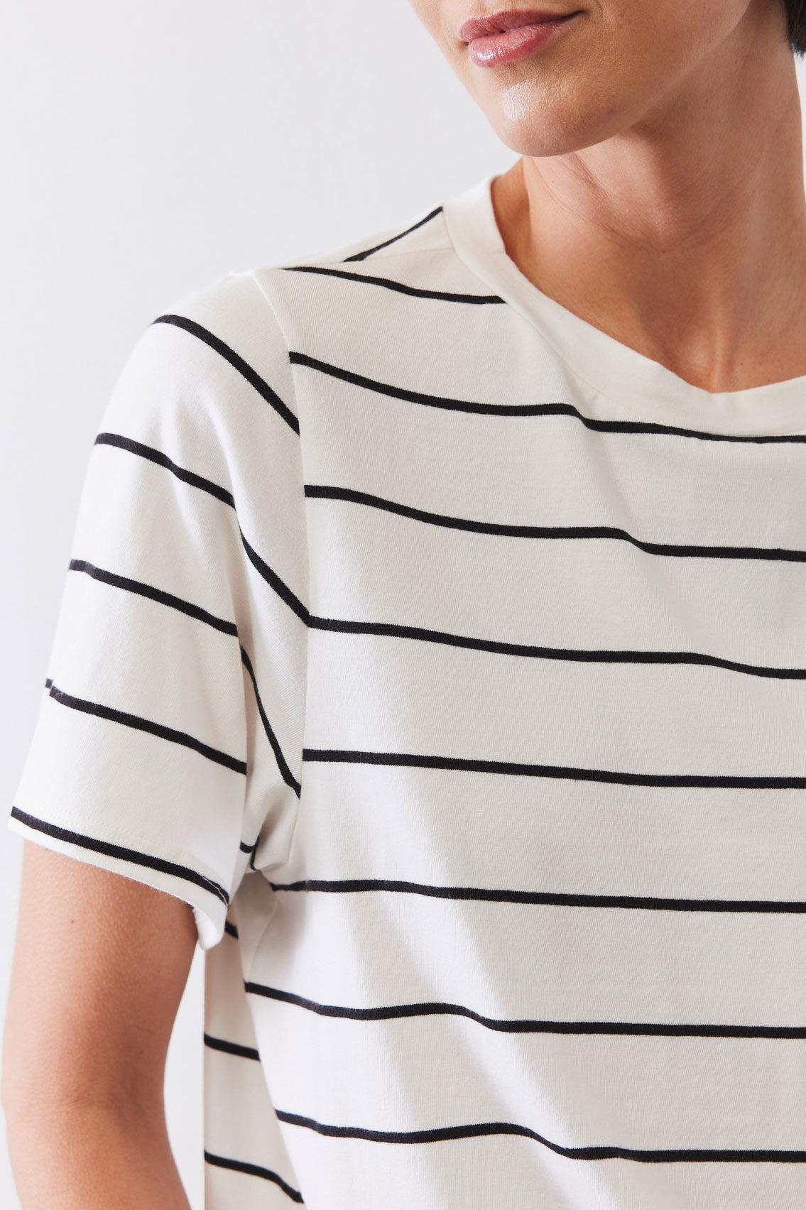 Relaxed Striped Lounge Top Product Image