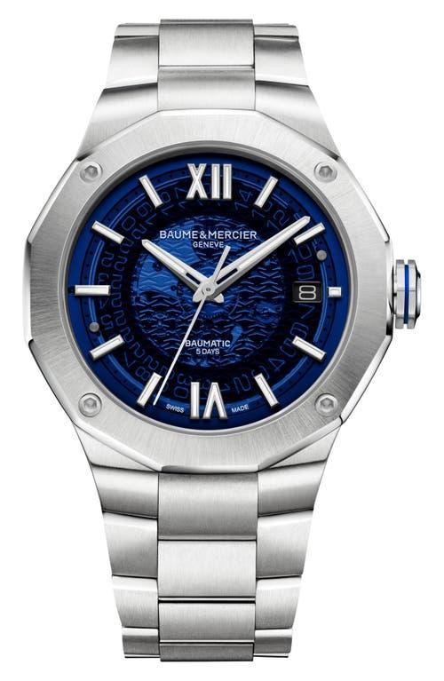 Mens Riviera 10621 Stainless Steel Bracelet Watch Product Image