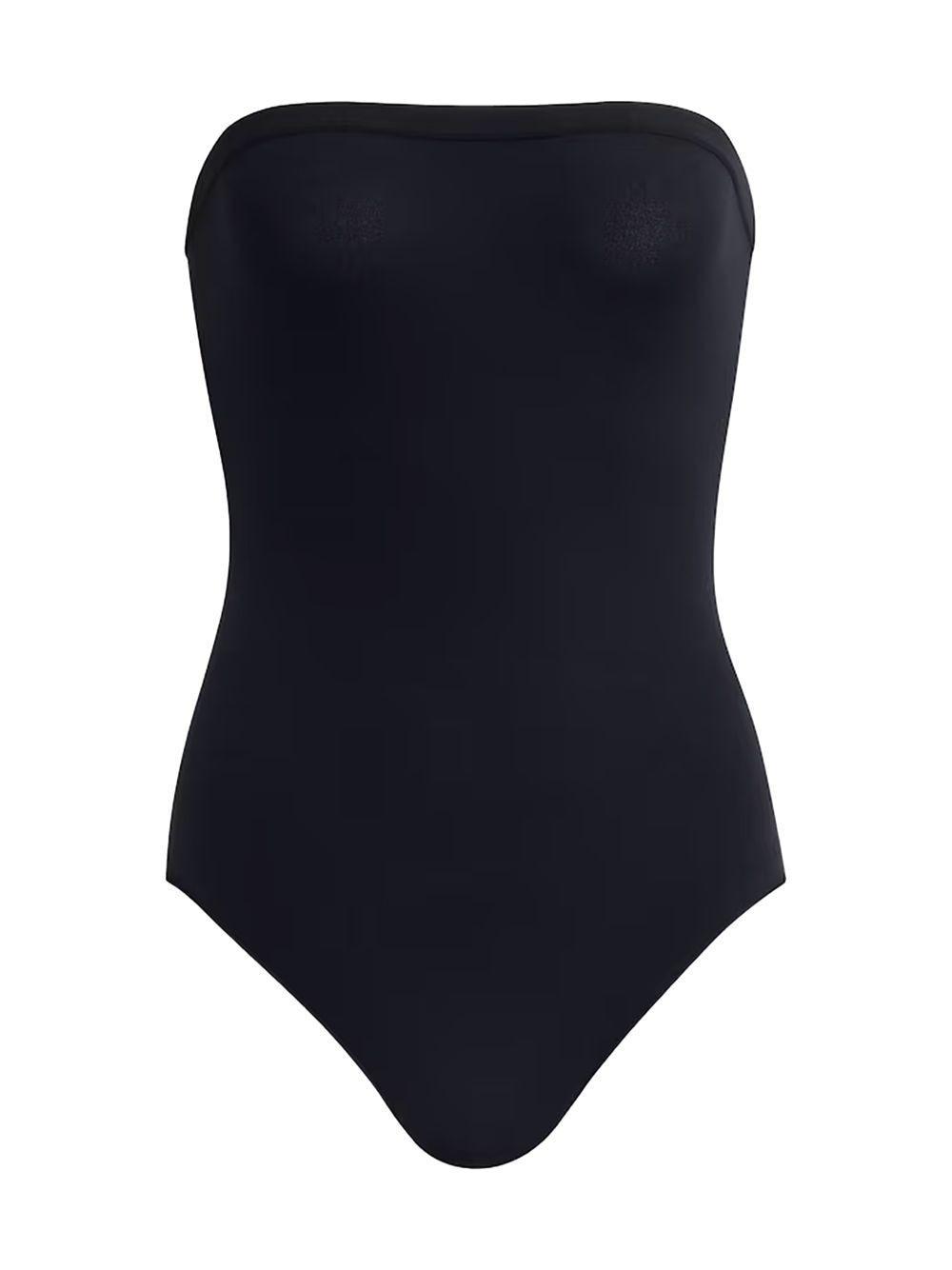 ALAÏA Strapless Jersey Bodysuit In Black Product Image