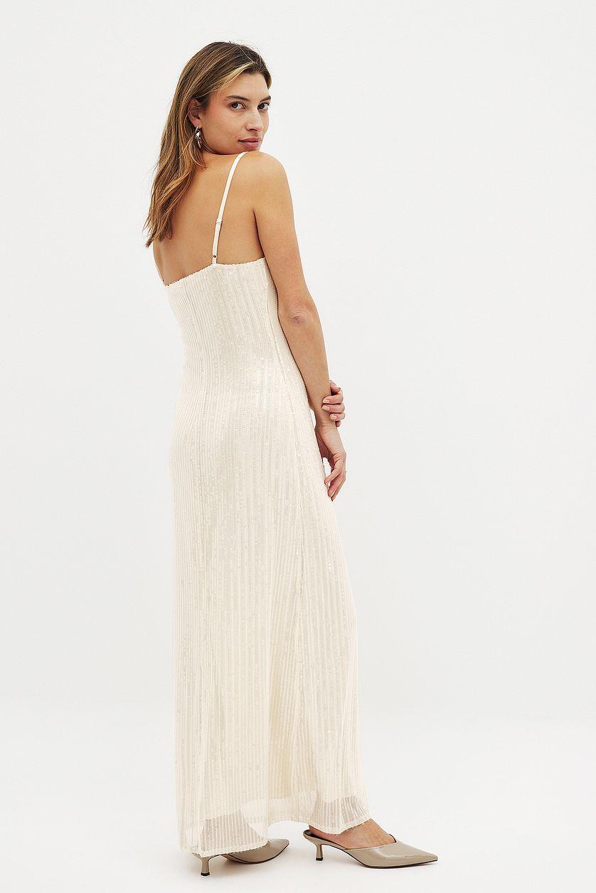 Mermaid Sequin Maxi Dress Product Image