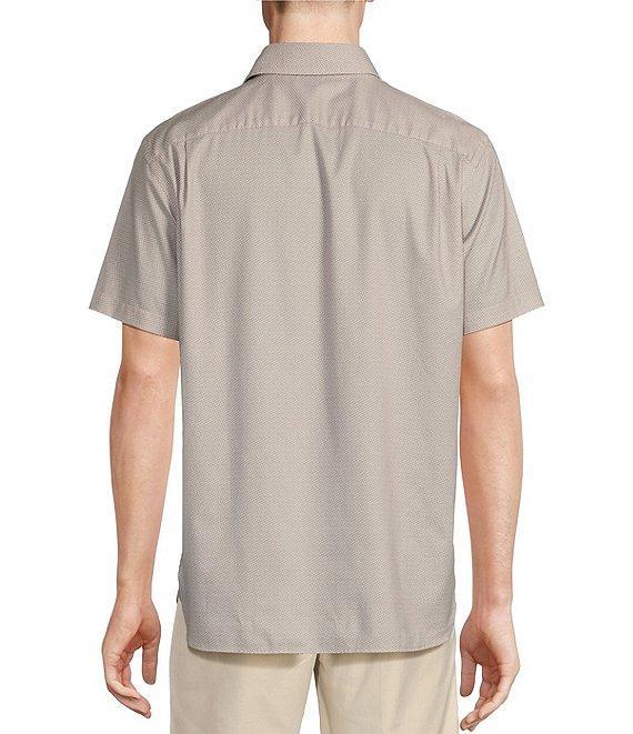 Daniel Cremieux Signature Label Cotton-Lyocell Printed Dobby Short Sleeve Woven Shirt Product Image