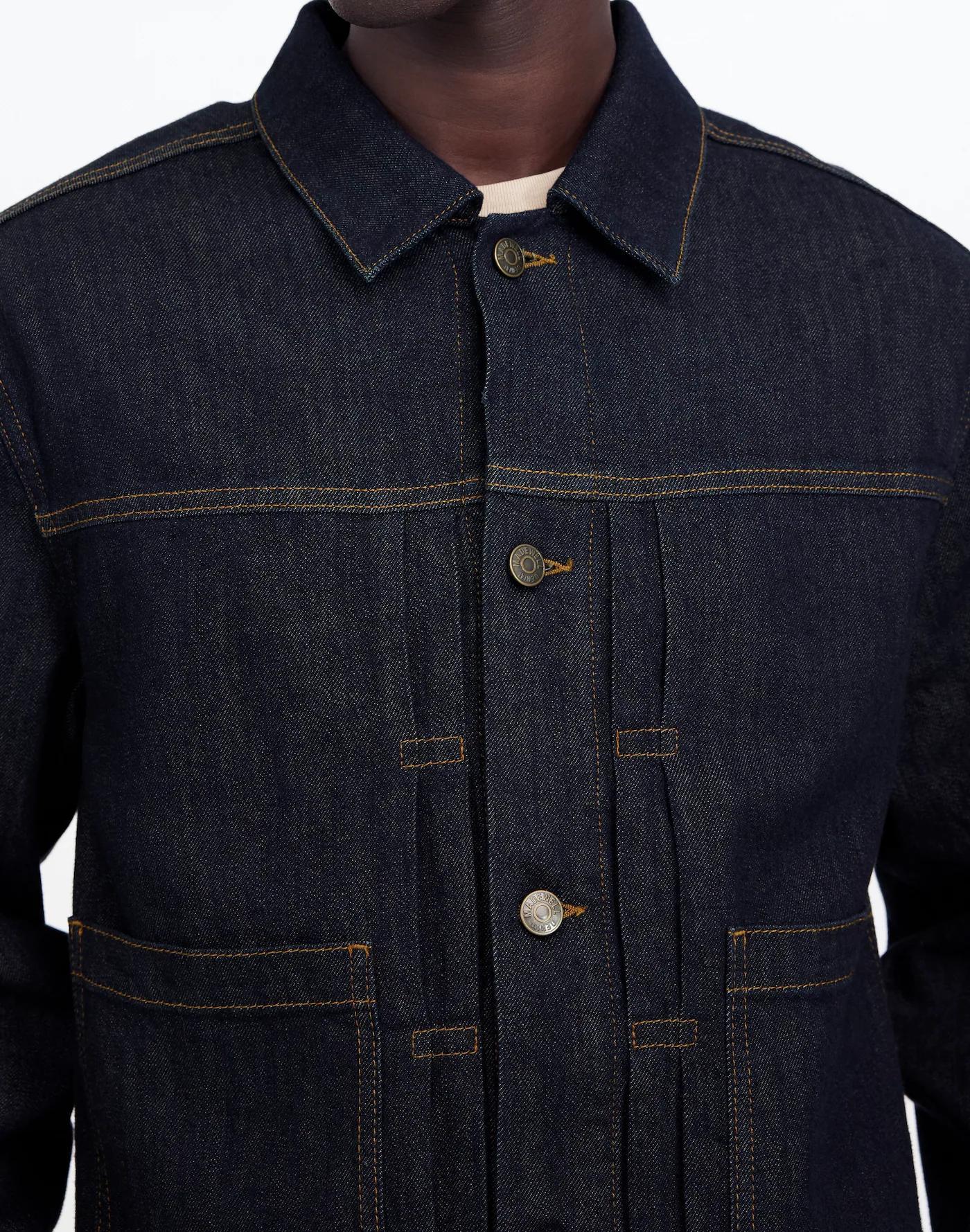 Denim Trucker Jacket Product Image