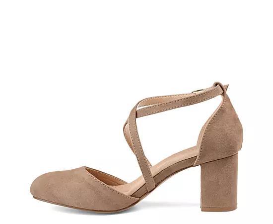 Journee Collection Womens Foster Wide Pump Product Image