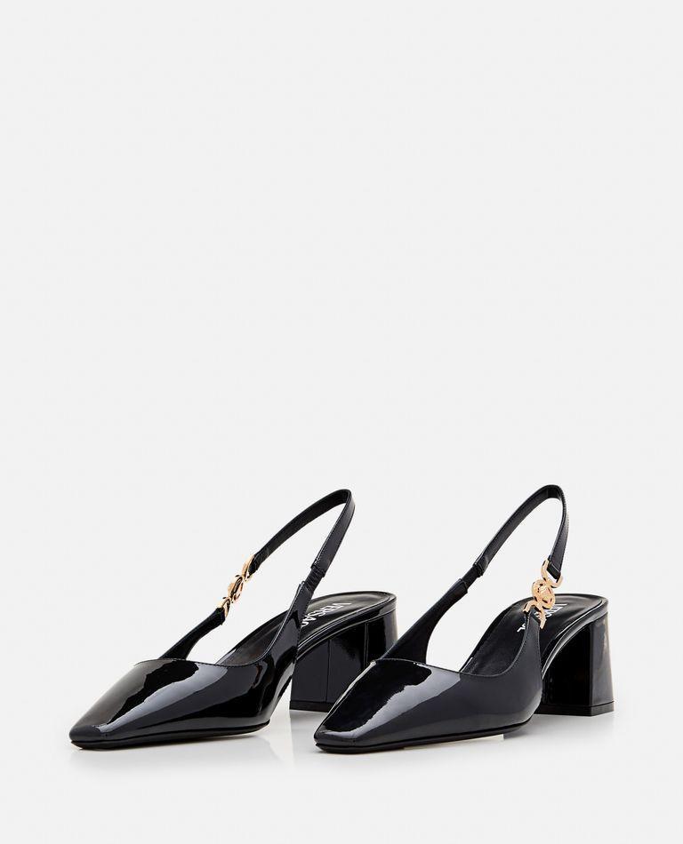 Patent Leather Slingback In Black Product Image