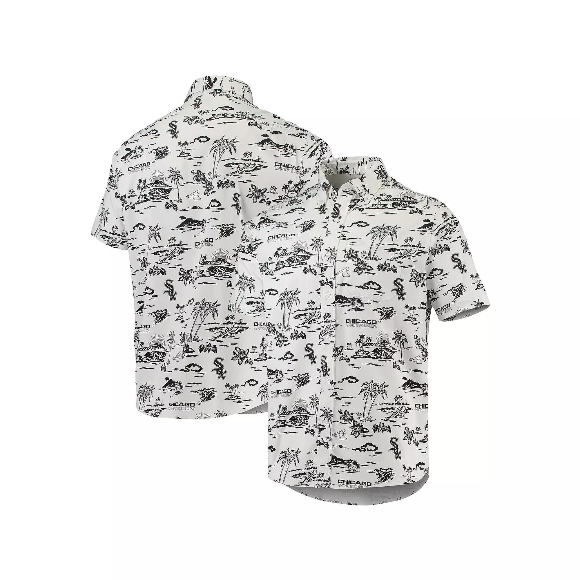 Men's Reyn Spooner White Chicago White Sox Kekai Performance Button-Up Shirt, Size: Medium Product Image