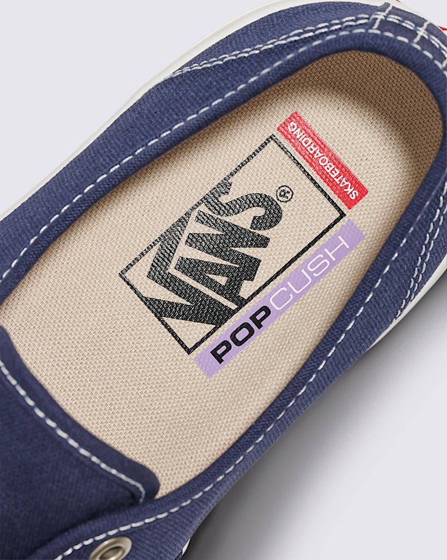 Skate Authentic Shoe in Navy Blue| Vans US Product Image