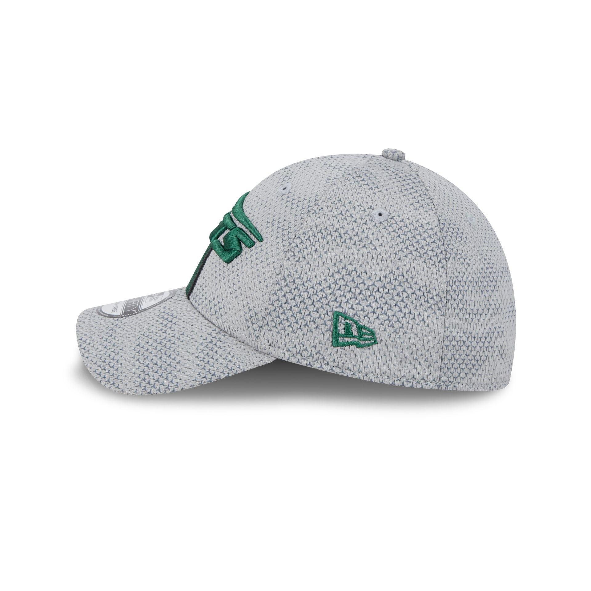 New York Jets 2024 Sideline Gray 39THIRTY Stretch Fit Hat Male Product Image