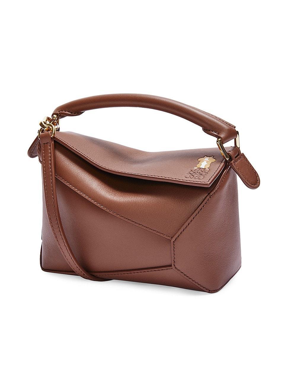 Womens Suna Fujita x LOEWE Puzzle Edge Mini Leather Bag Product Image