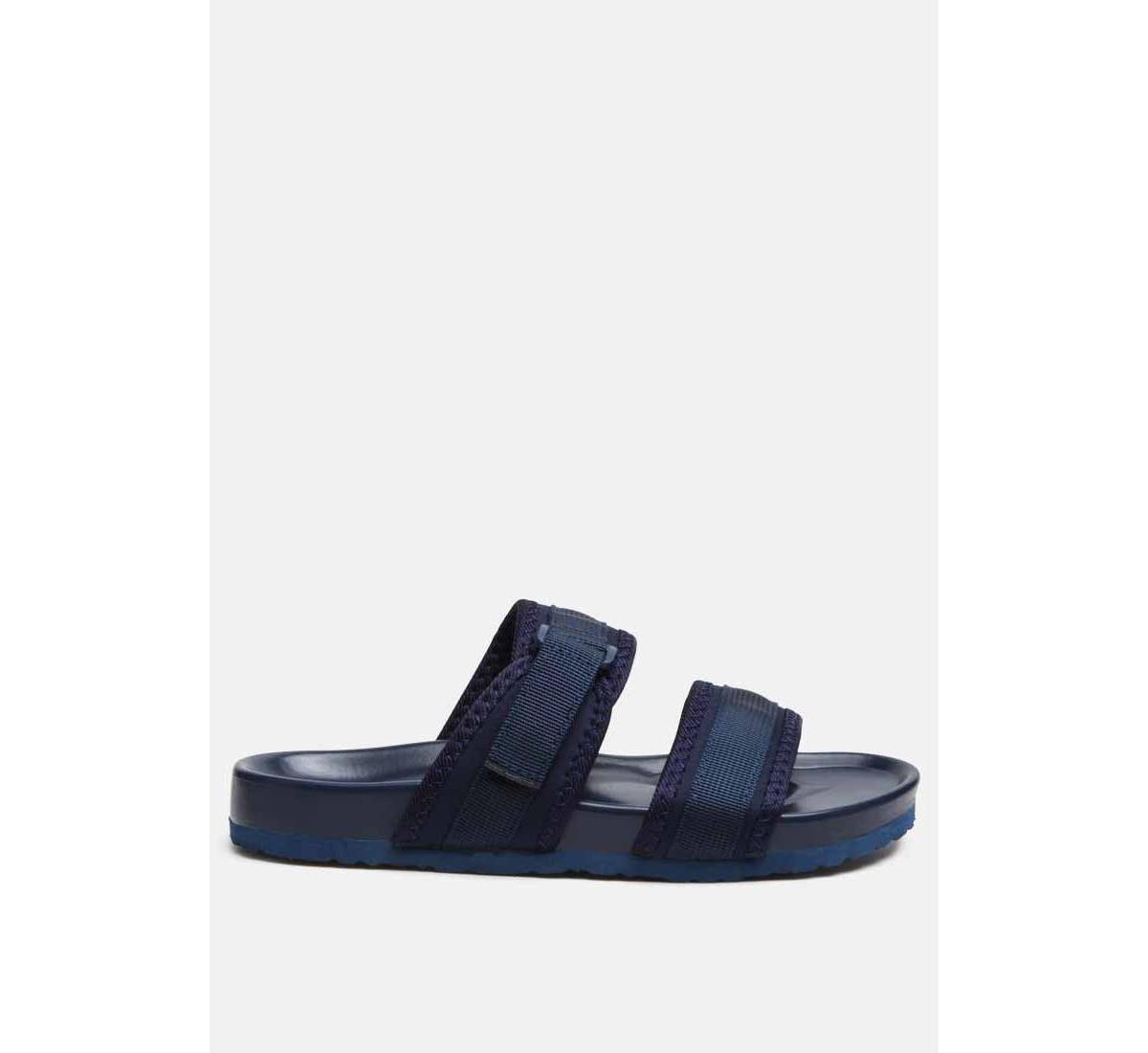 London Rag Womens Nautic Casual Platform Slide Sandals Product Image