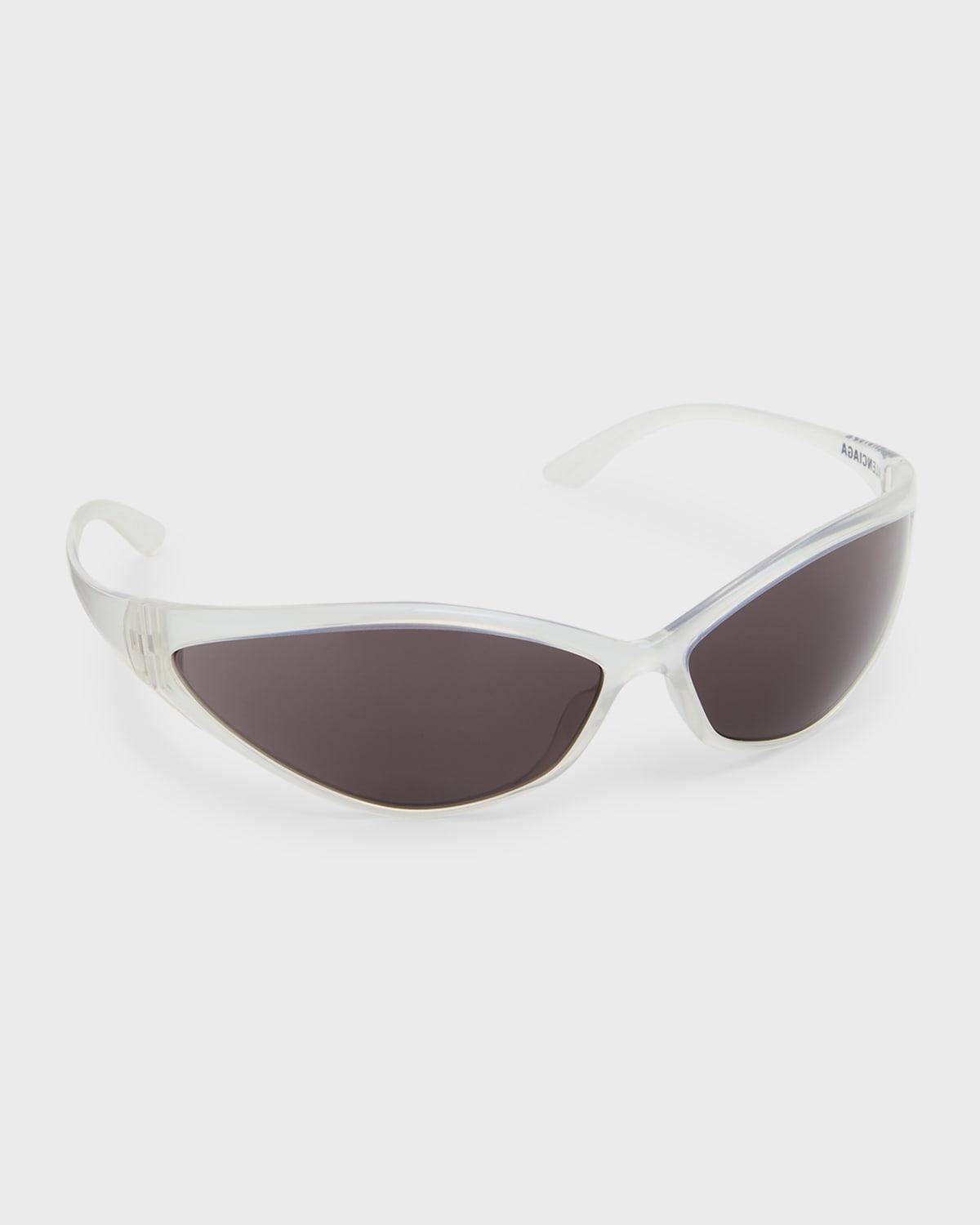 Mens Acetate Wrap Sunglasses Product Image