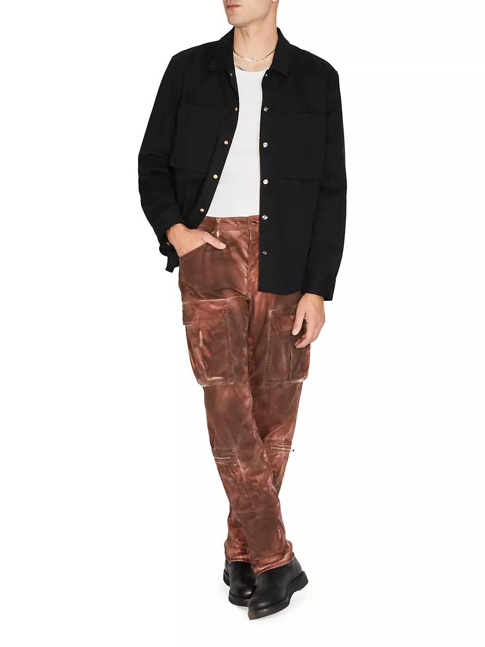 Riccardo Denim Cargo Pants Product Image