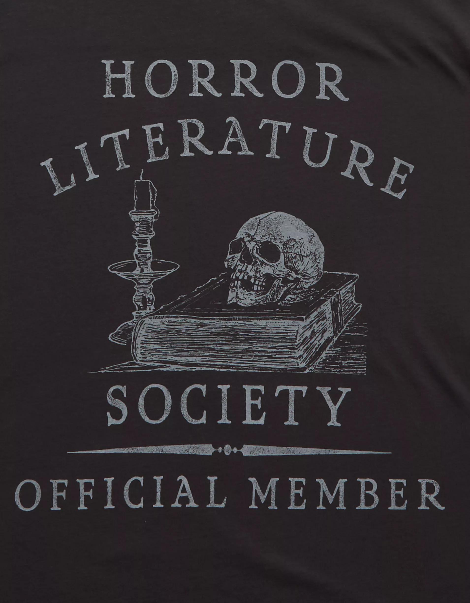 AE Oversized Halloween Graphic T-Shirt Product Image