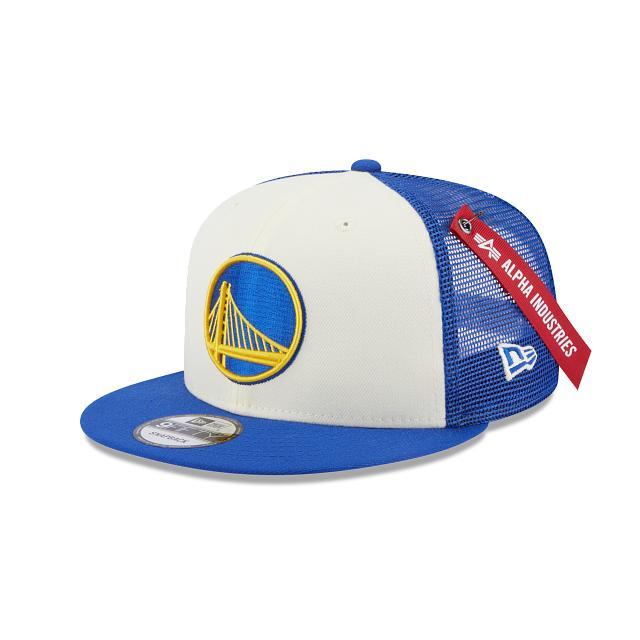 Alpha Industries X Golden State Warriors 9FIFTY Snapback Hat Male Product Image