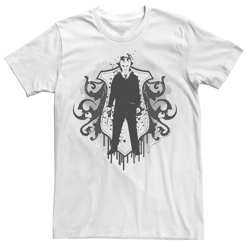 Men's Harry Potter Draco Malfoy Crest Portrait Graphic Tee,  Product Image