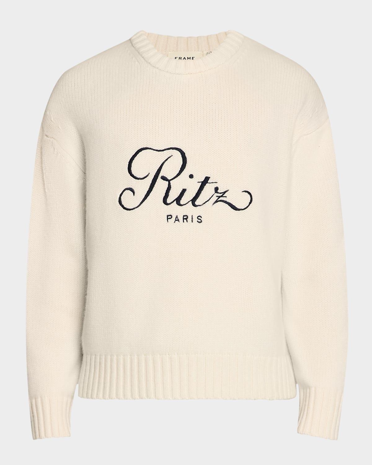 x Ritz Paris Mens Cashmere Sweater Product Image