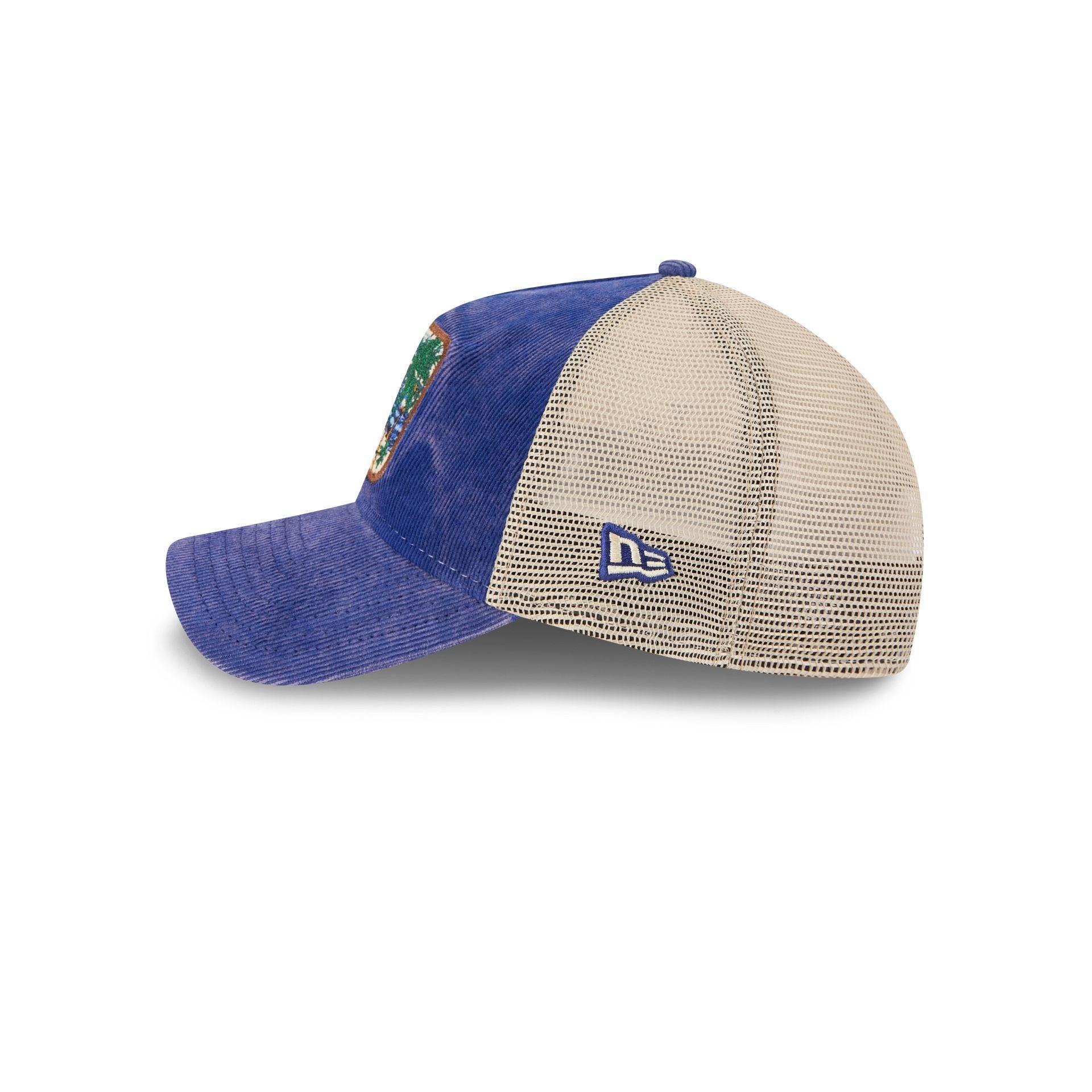 Los Angeles Dodgers Vintage Landscape 9TWENTY A-Frame Trucker Hat Male Product Image