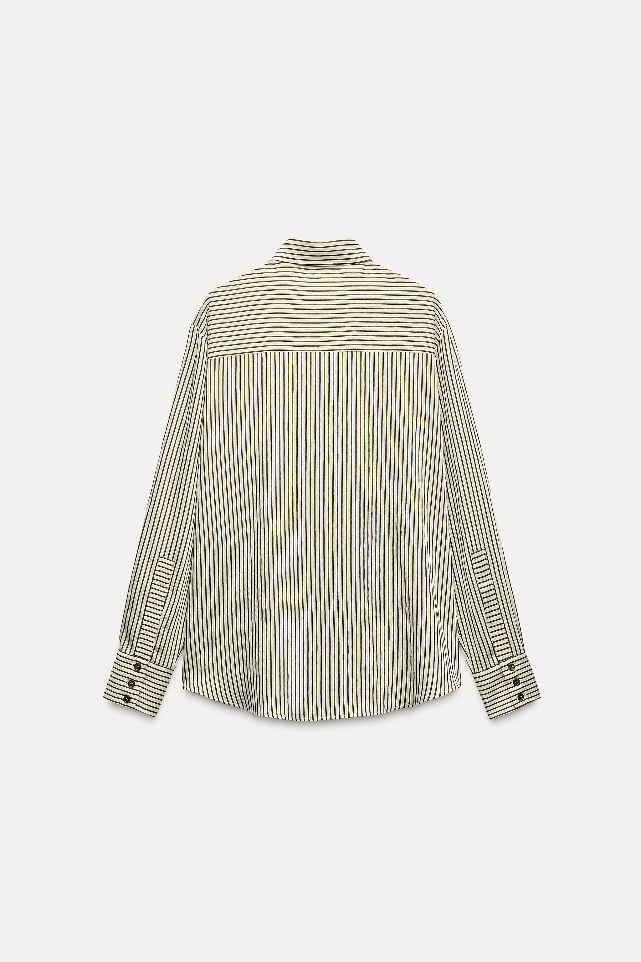 FLOWY STRIPED SHIRT Product Image