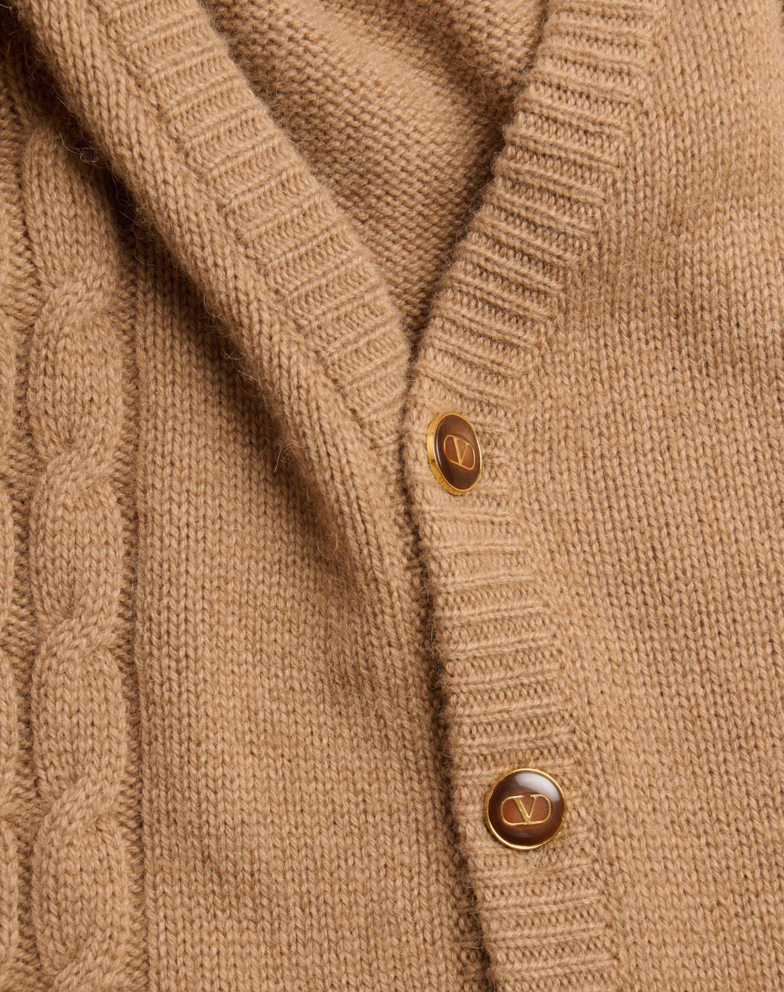 Camel Cardigan Product Image