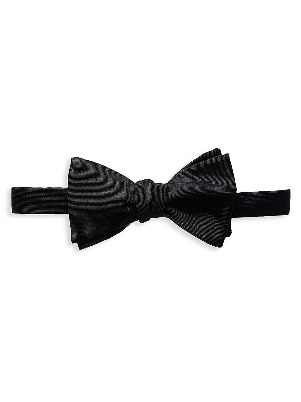 Solid Grosgrain Bow Tie-Ready Tie Product Image