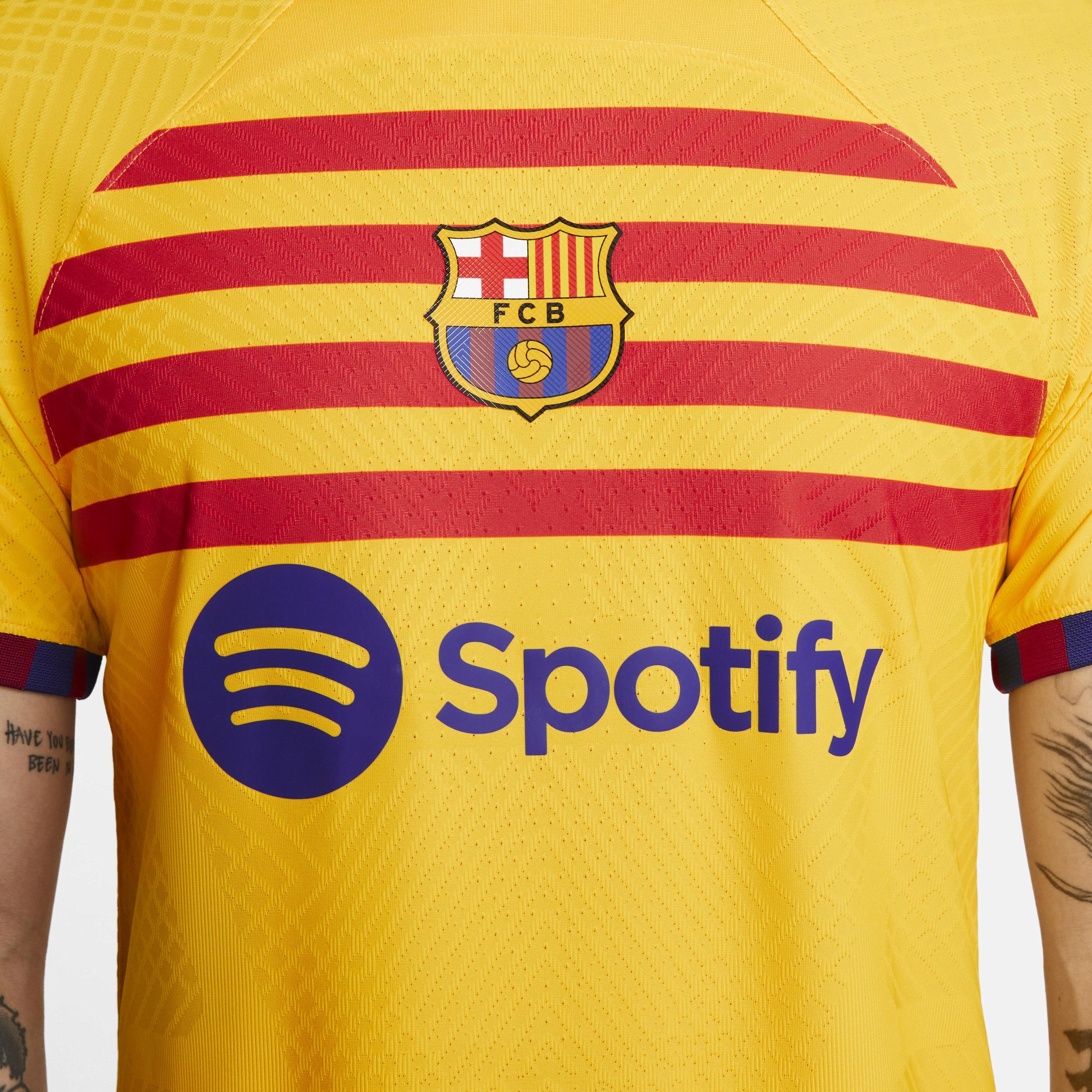 FC Barcelona 2023/24 Match Fourth Nike Mens Dri-FIT ADV Soccer Jersey | DR5077-729 Product Image