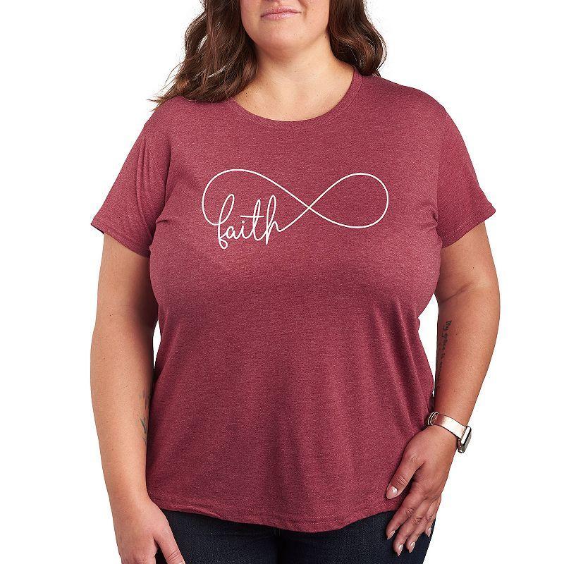 Plus Eternal Faith Graphic Tee, Women's,  Product Image