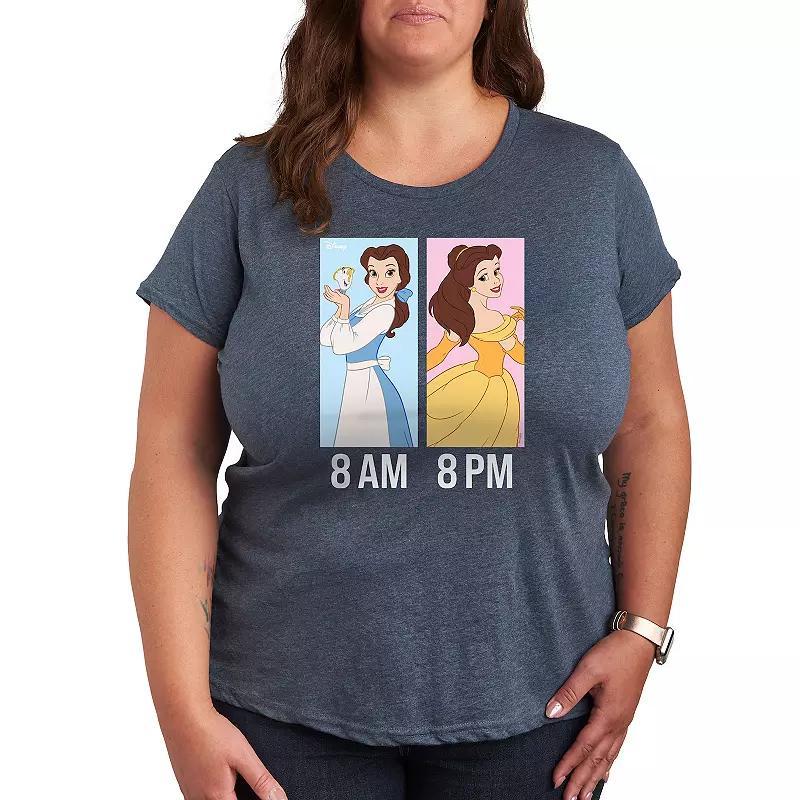 Disney Princess Belle Plus AM to PM Graphic Tee, Women's,  Product Image