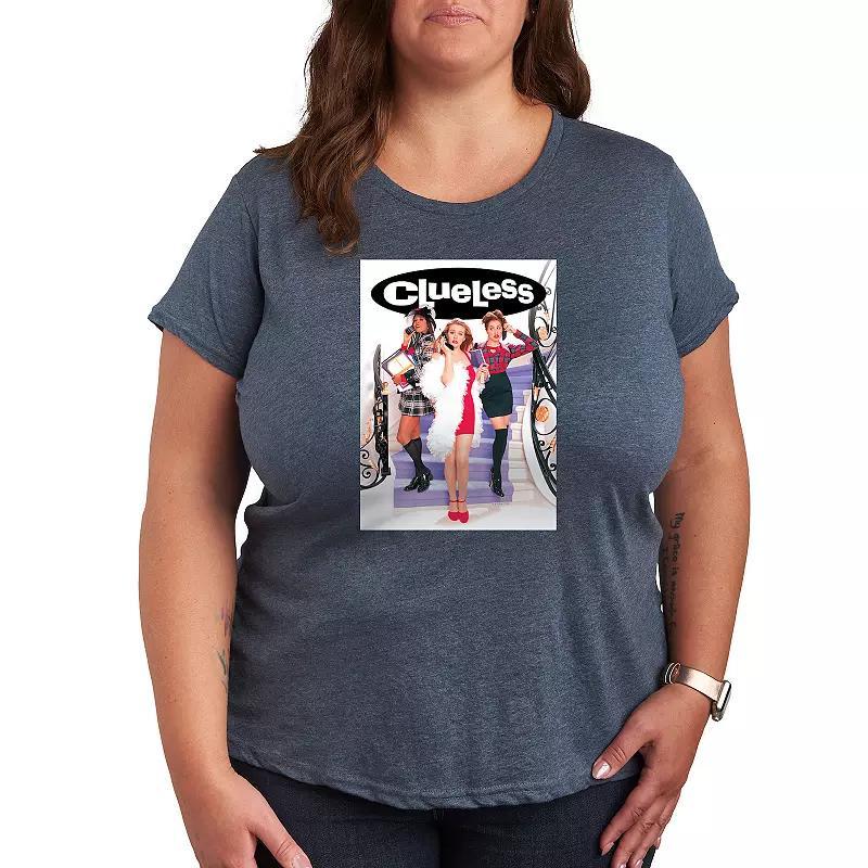 Plus Clueless Poster Graphic Tee, Women's,  Product Image