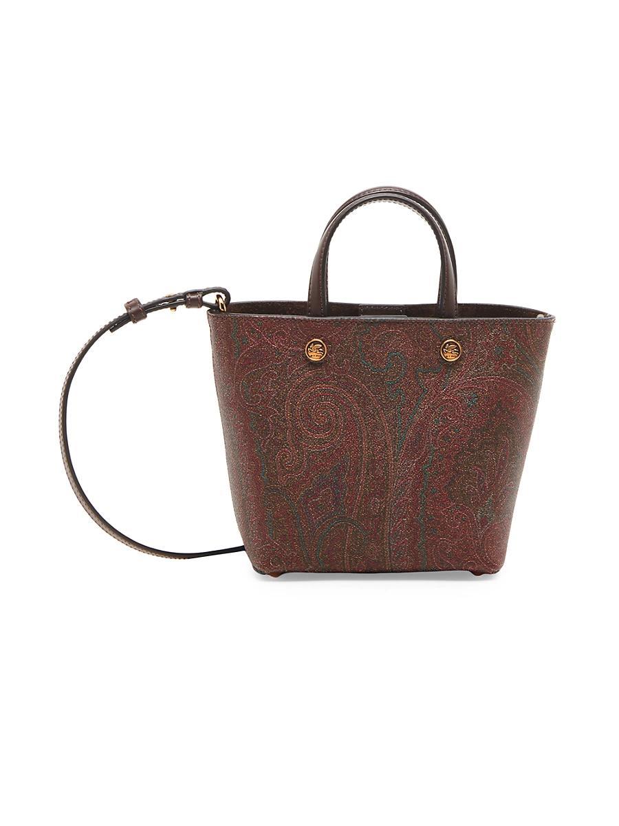 Womens Extra-Small Essential Paisley Shopper Tote Bag Product Image