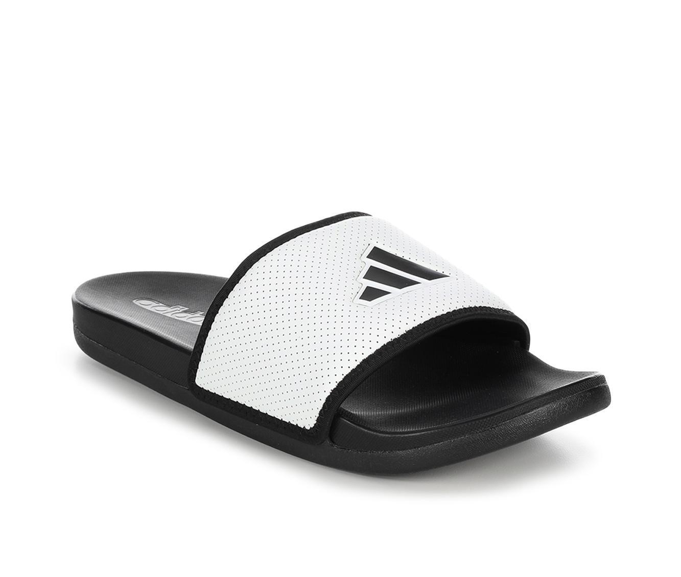 Men's Adidas Adilette Cloudfoam + Logo Sport Slides Product Image