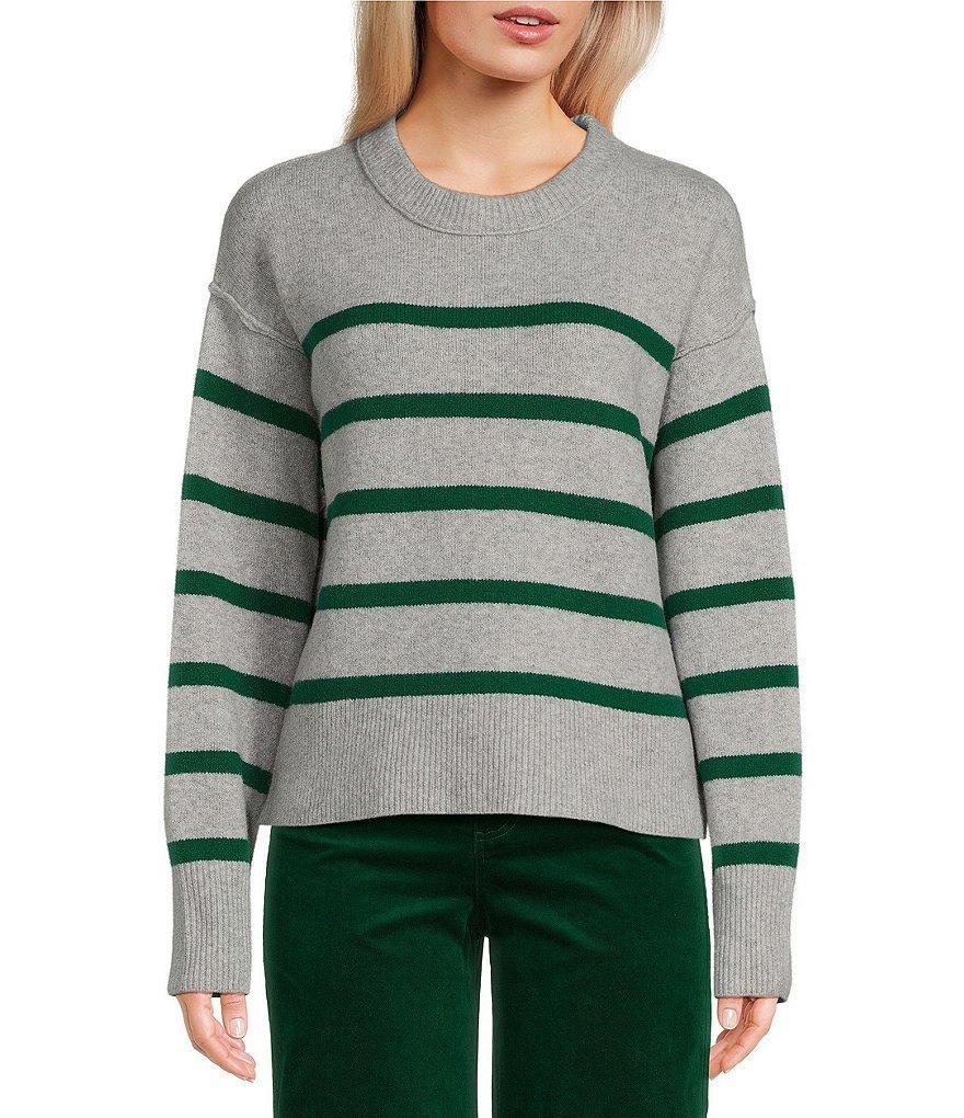 Copper Key Striped Crewneck Sweater Product Image