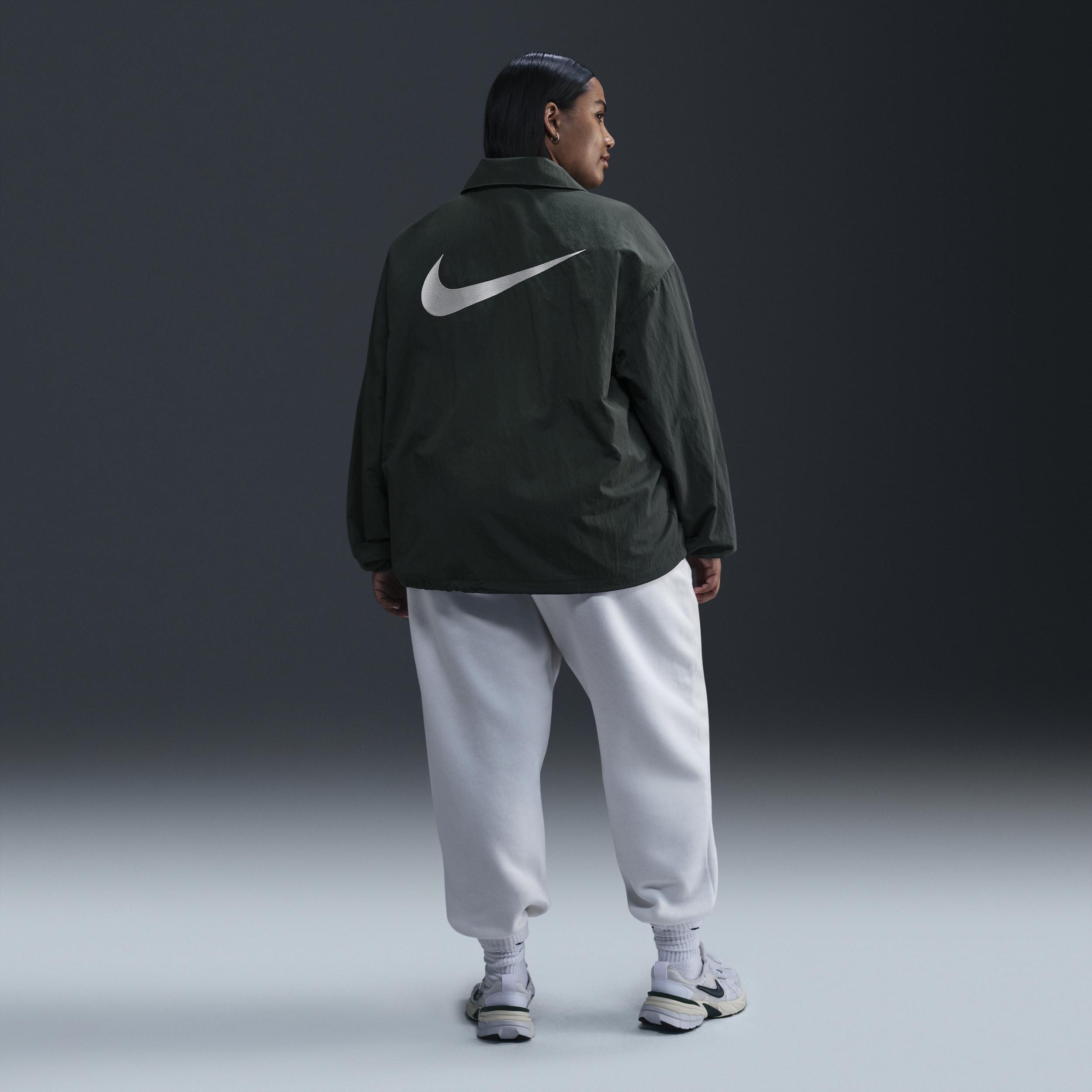 Women's Nike Sportswear Essential Oversized UV Woven Coaches' Jacket (Plus Size) Product Image