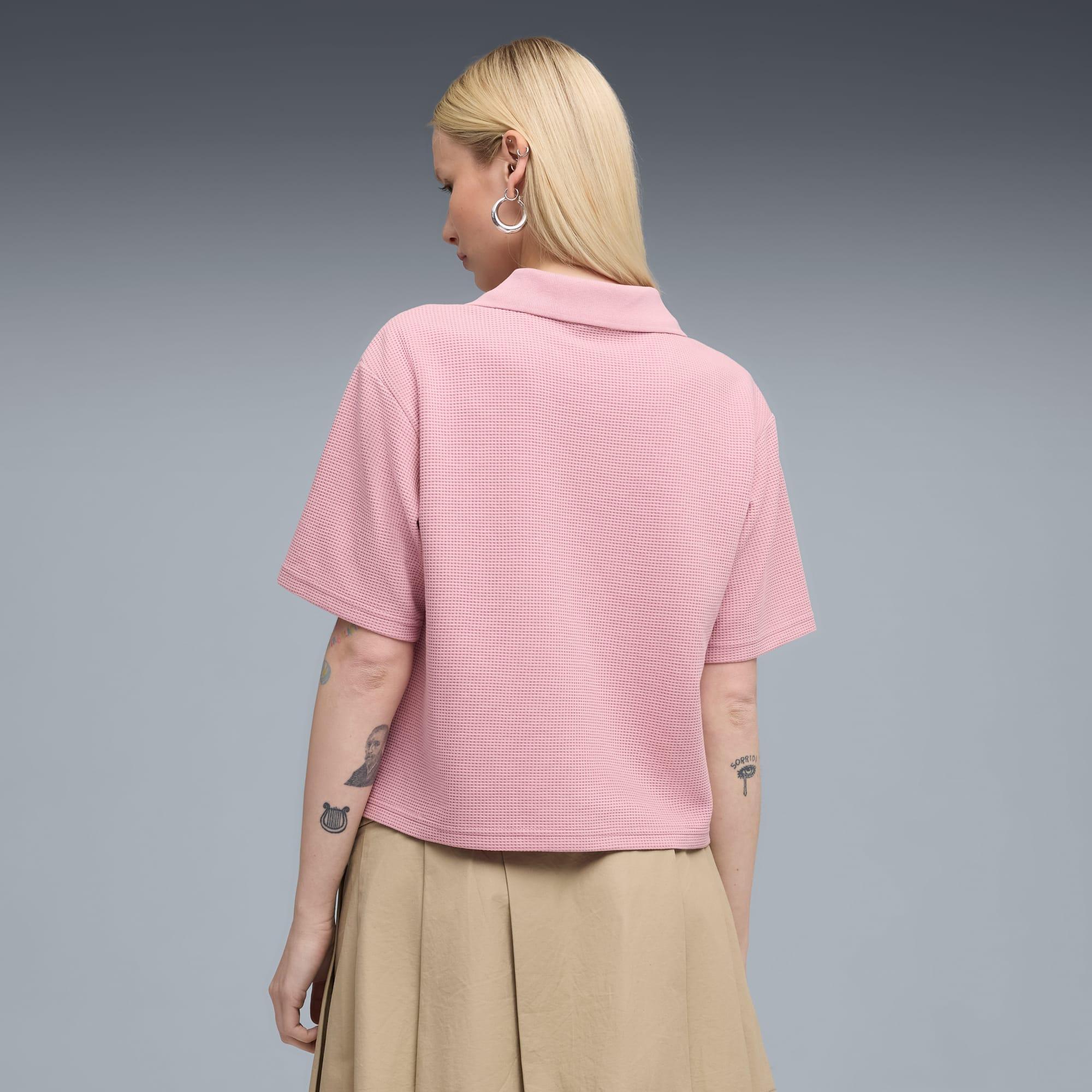 PUMA Class Relaxed Polo Tee Women Product Image