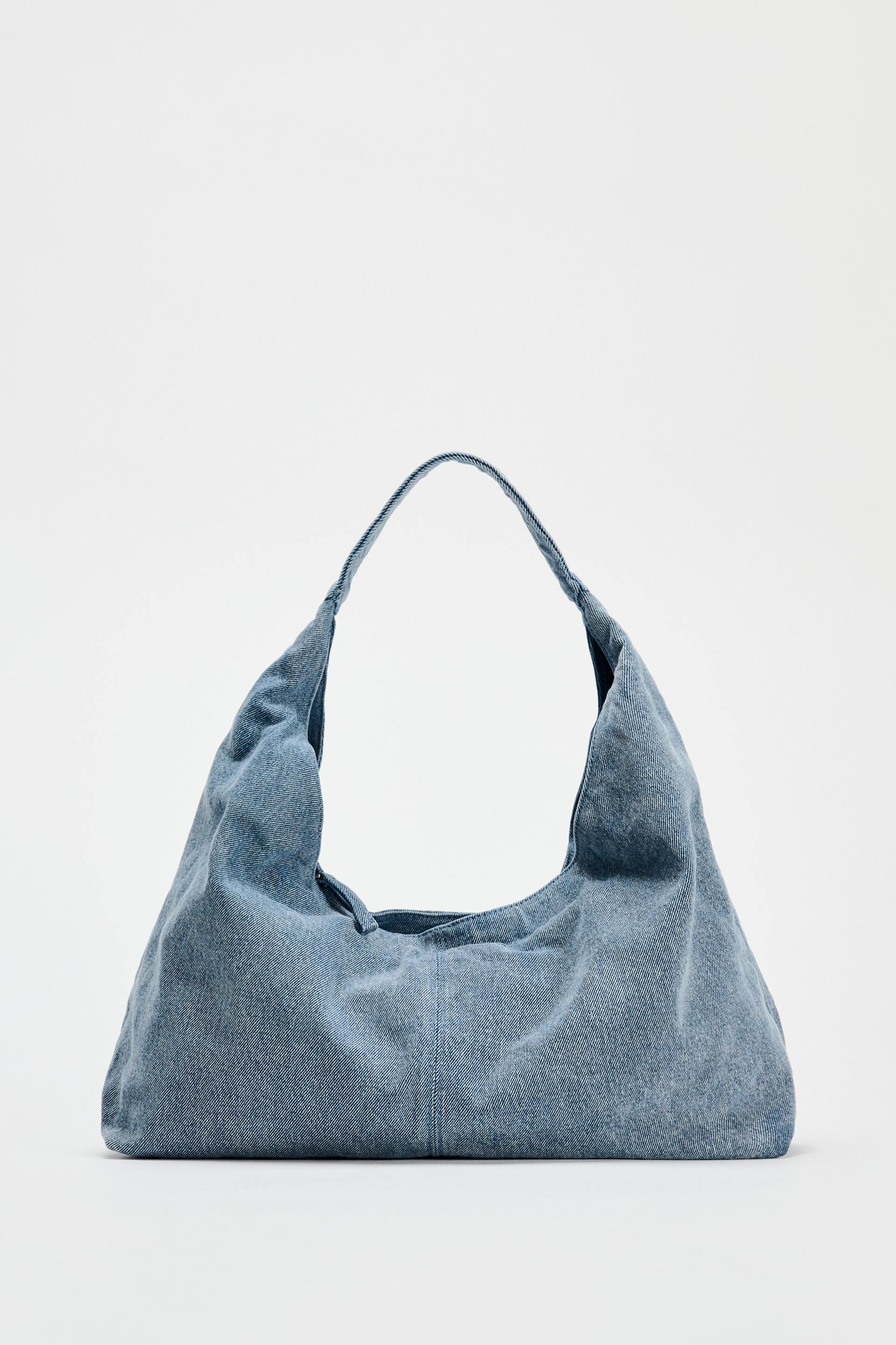 DENIM SHOULDER BAG Product Image