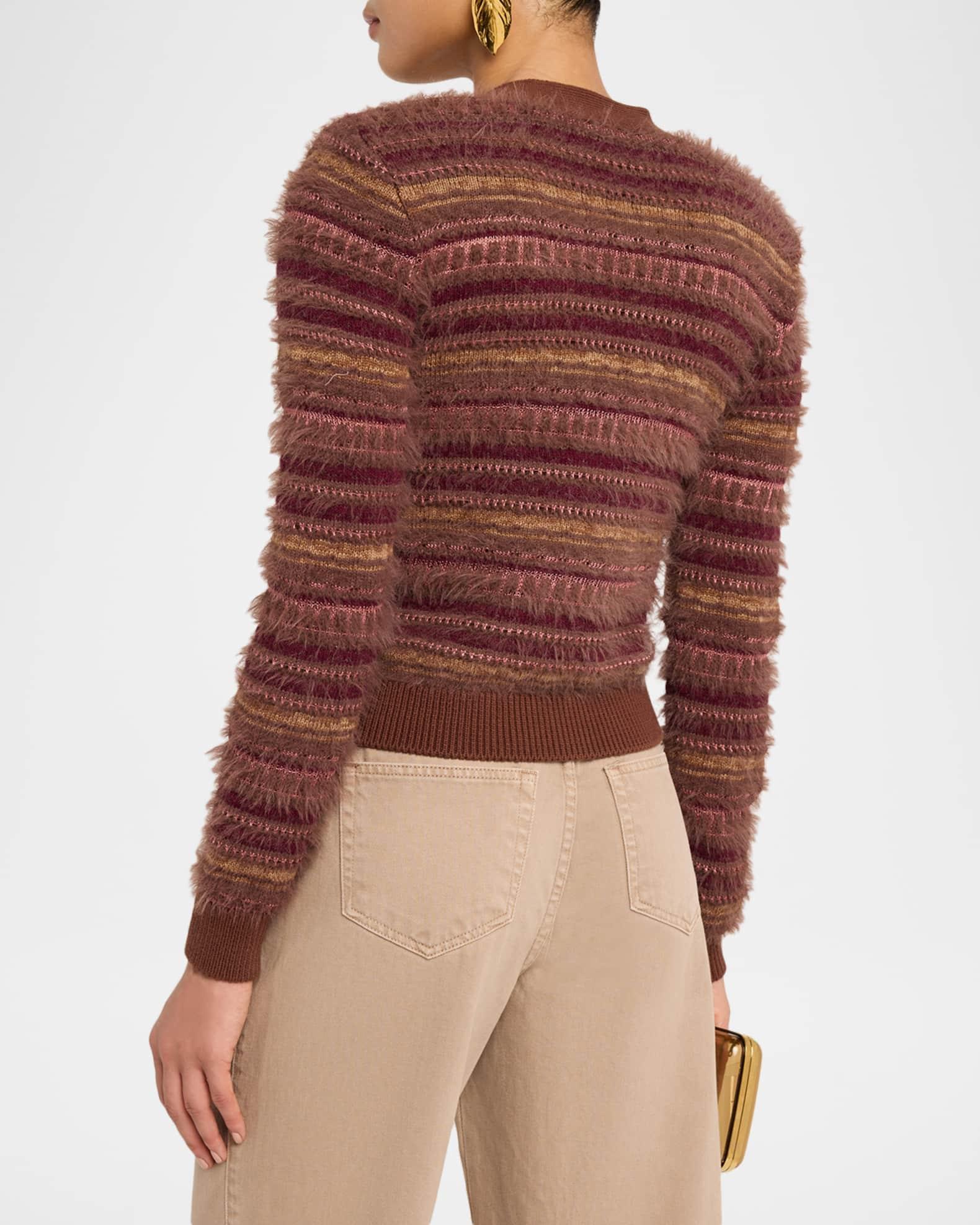 Ariadne Mixed Stripe Cardigan Product Image