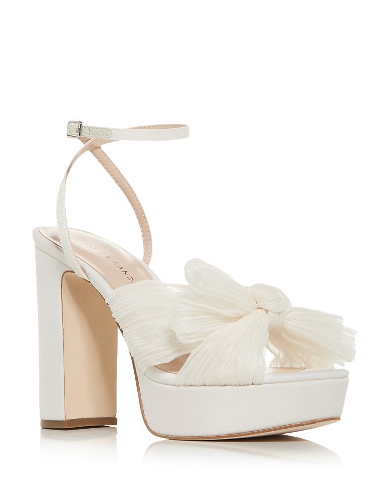 Womens Natalia Pleated Platform Sandals Product Image