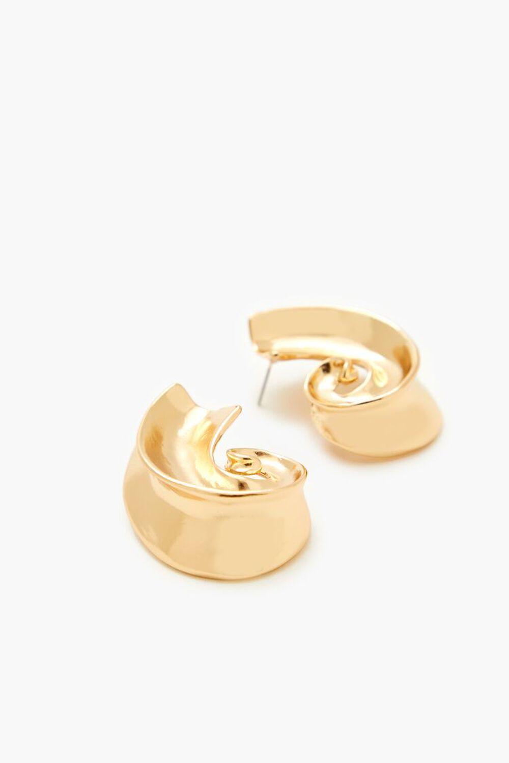 Spiral Seashell Drop Earrings | Forever 21 Product Image