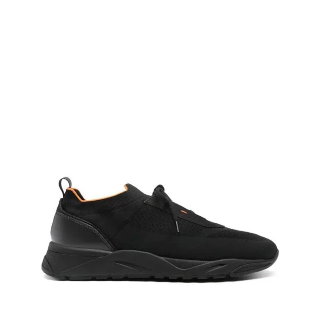 SANTONI Sneakers In Black Product Image