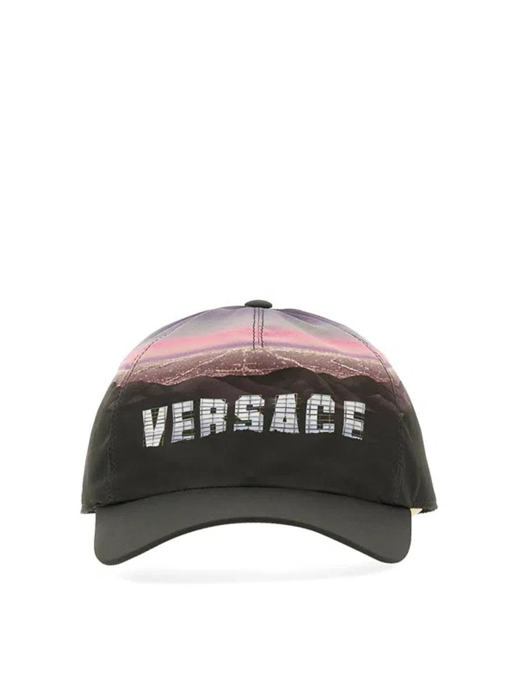 Baseball Hat With Logo In Multicolour Product Image