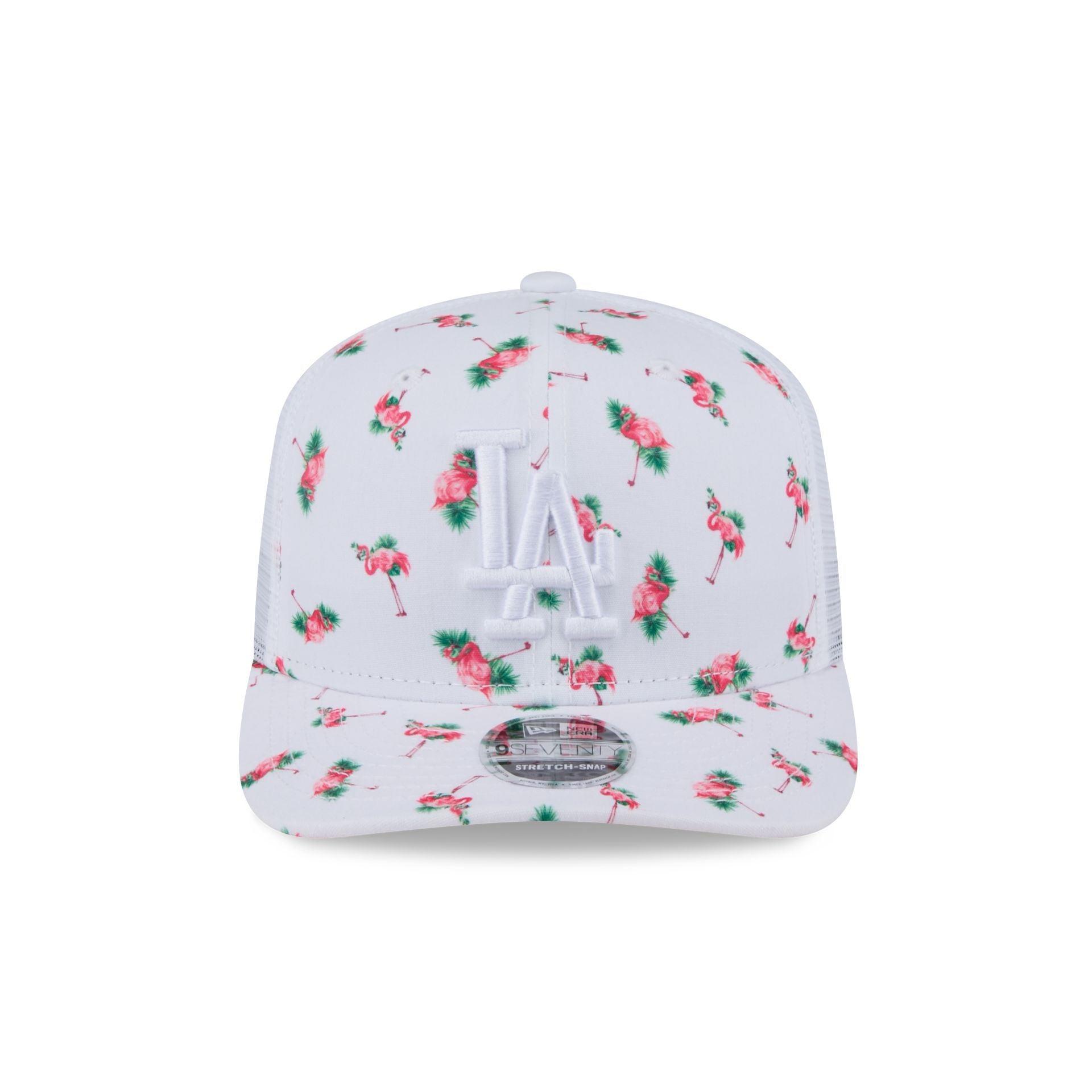 Los Angeles Dodgers Pattern 9SEVENTY Trucker Hat Male Product Image