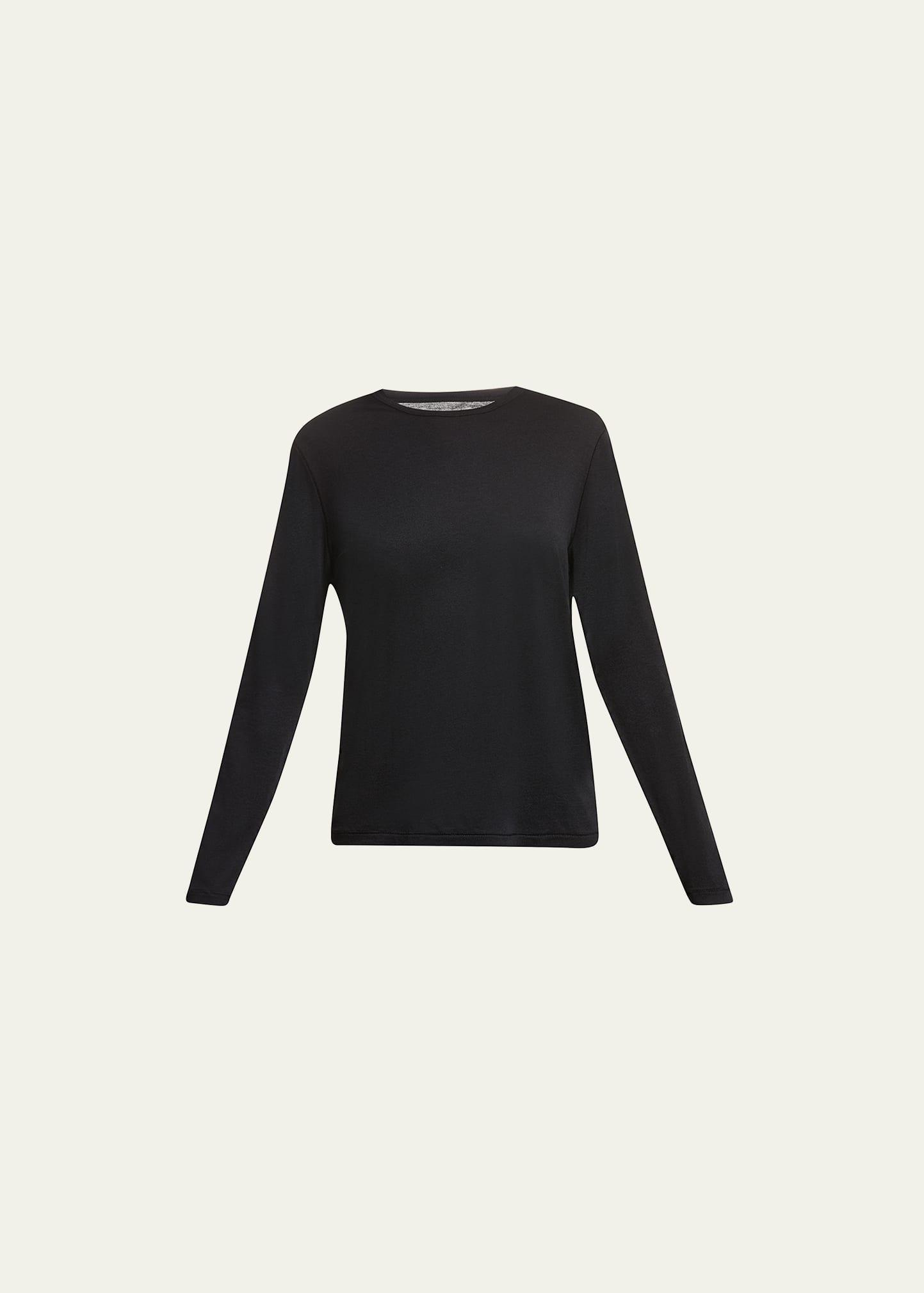 Lyocell Cotton Crewneck Tee Product Image