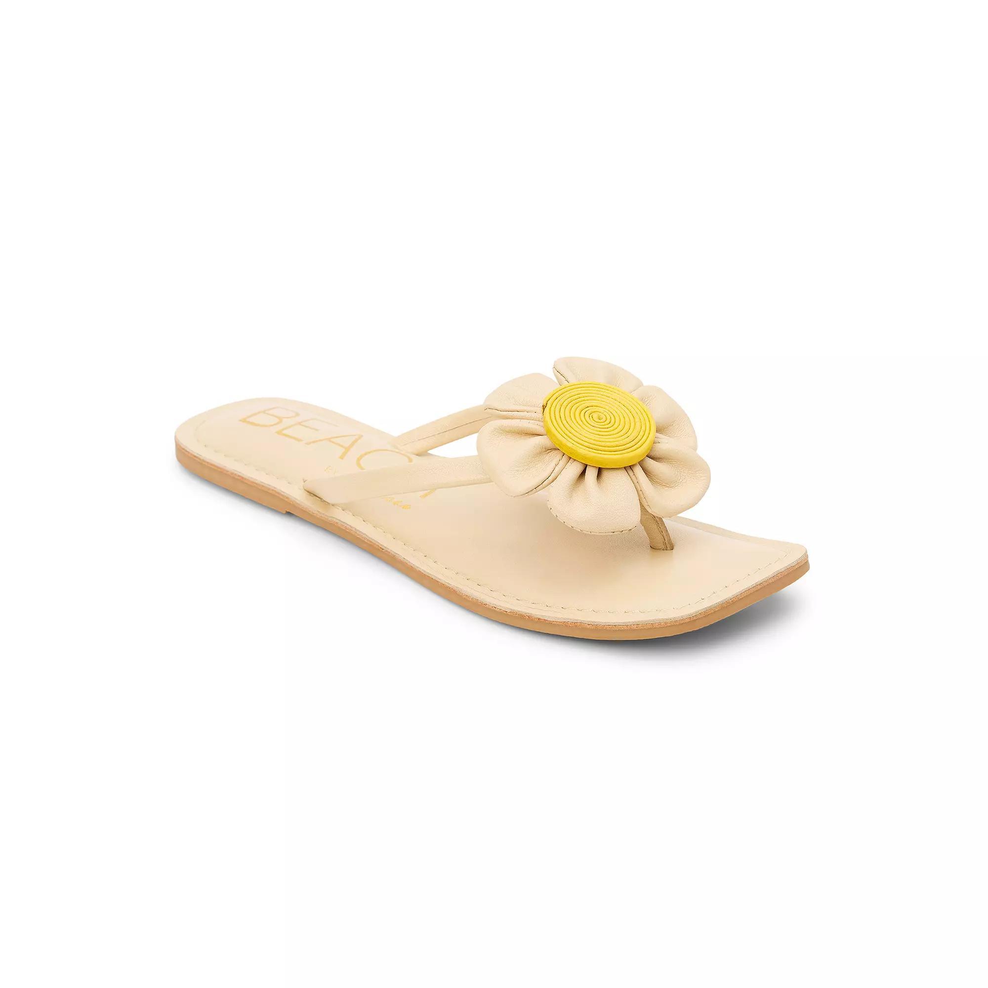 Beach Womens Bouquet Thong Sandal Product Image