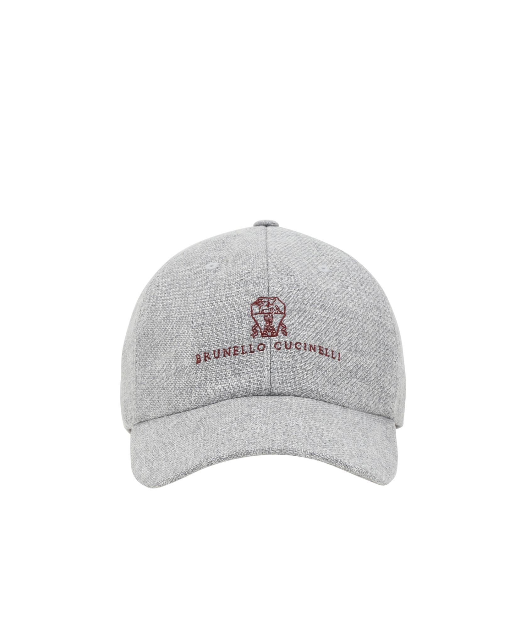 BRUNELLO CUCINELLI Pattern Hat In Gray Product Image