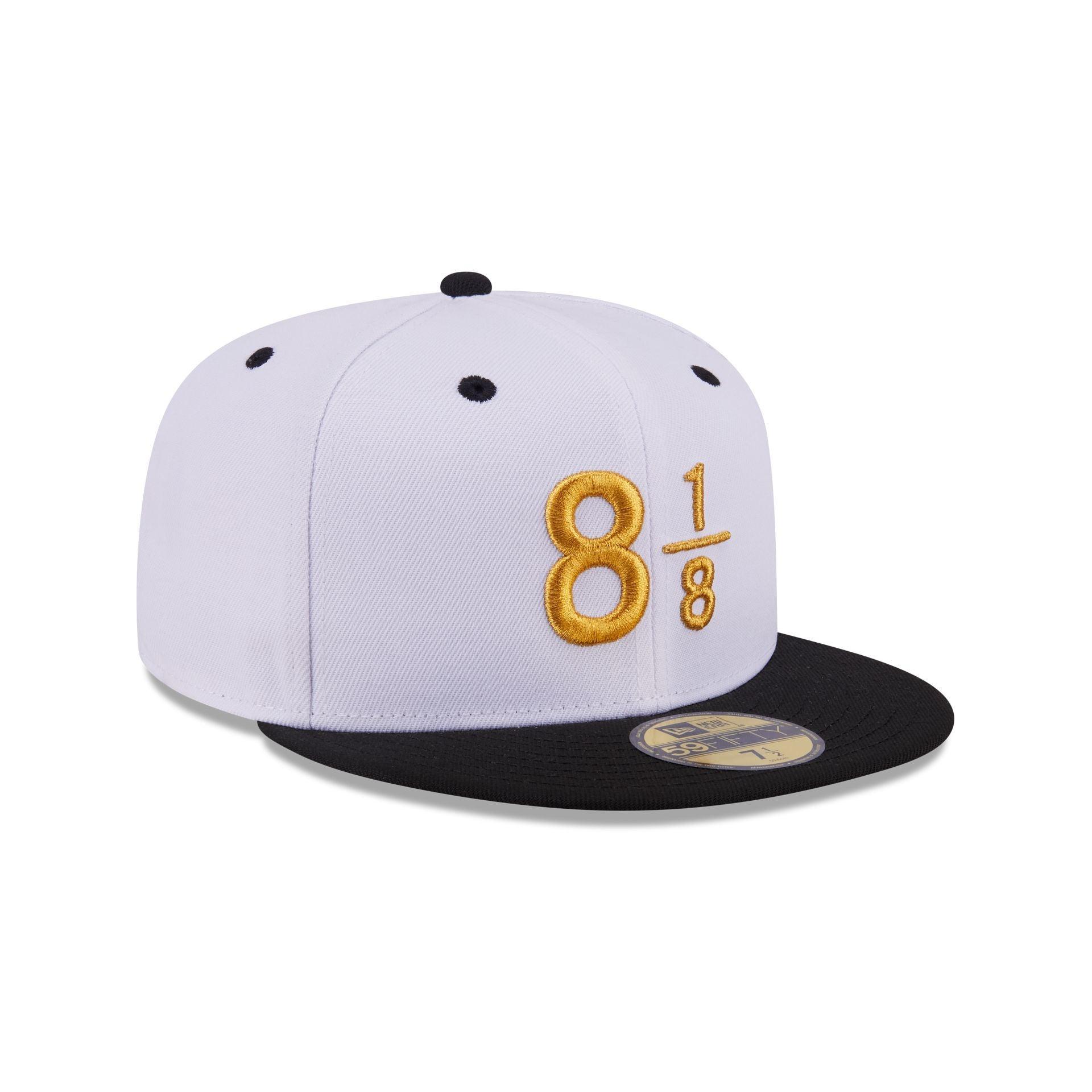 New Era Cap Signature Size 8 1/8 White 59FIFTY Fitted Hat Male Product Image